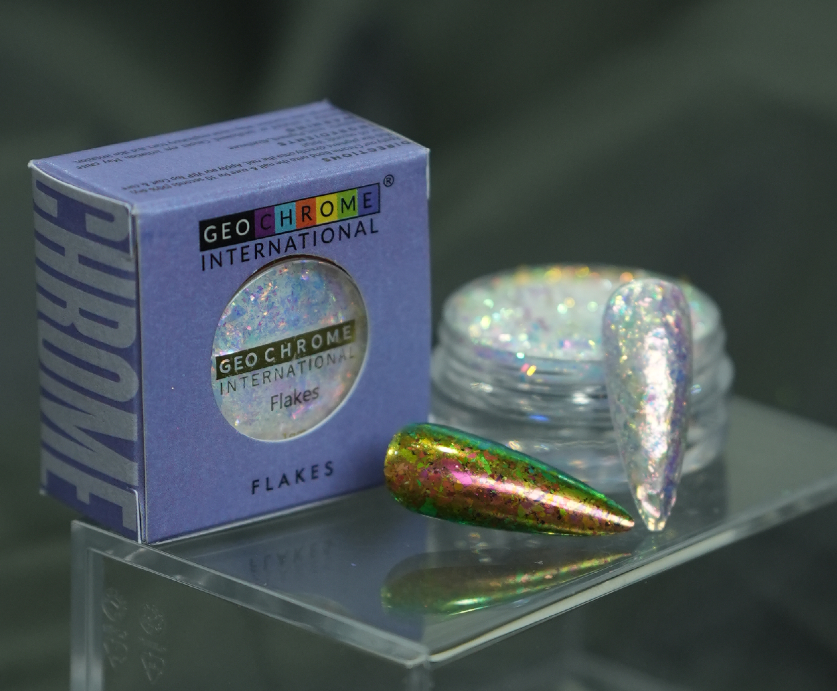 Flakes Chrome Pigment - Mango Mirage
